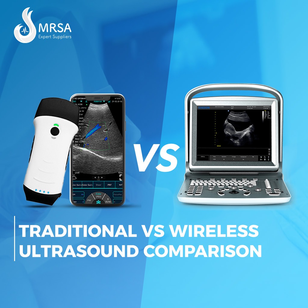 Traditional VS Wireless Ultrasound Comparison